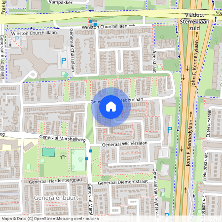 Generalenbuurt, 5623 GW, Generaal Bentinckstraat, Eindhoven
