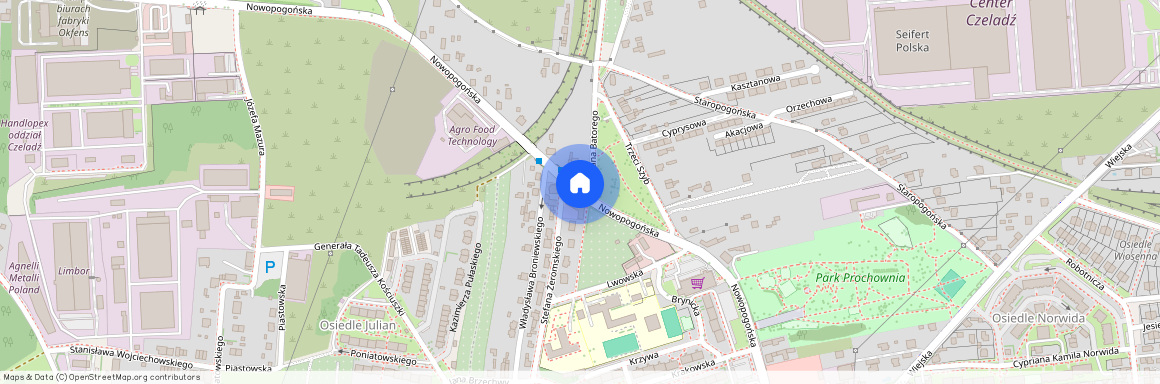 ul. Nowopogońska, Czeladź, będziński, śląskie