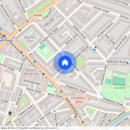 21 Elizabeth Ave, London N1 3BT, United Kingdom