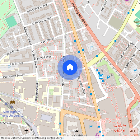 Bluecoat House, Nottingham, Nottinghamshire, NG1