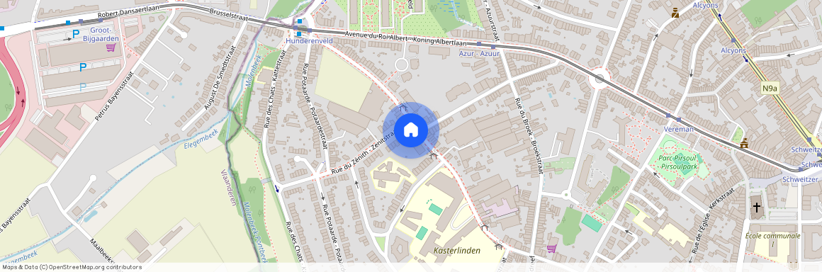 Rue De Grand-Bigard - Groot-Bijgaardenstraat 480, 1082 Sint-Agatha-Berchem