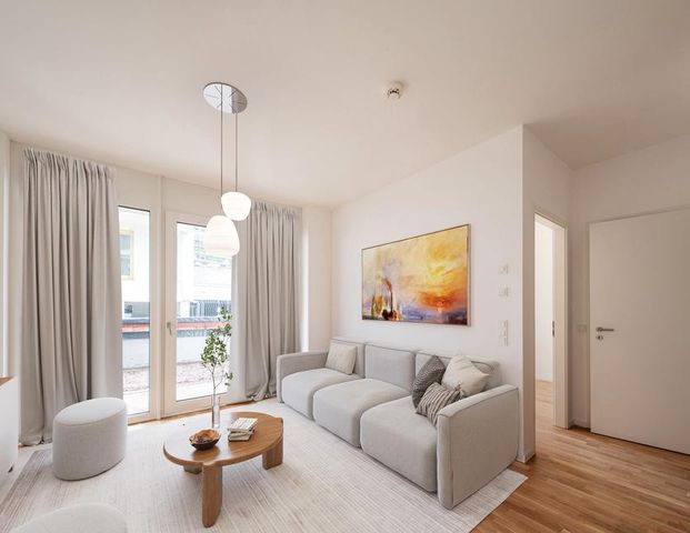 Neubau-Erstbezug - 2-Zimmer Wohnung mit Balkon und EBK - Foto 1