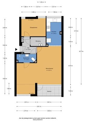 Appartement te huur: Jagershof 15 9751 ED Haren (GR) - Photo 1
