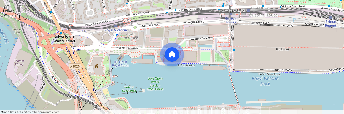 Western Gateway, Canary Wharf, E16, London