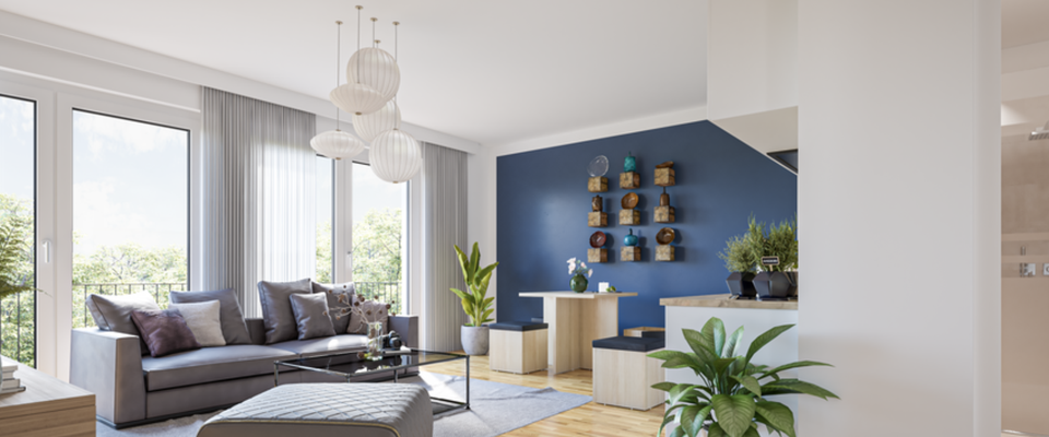 Exklusive 1-Zimmer möblierte Wohnung m. Balkon in Berlin Köpenick - Foto 1