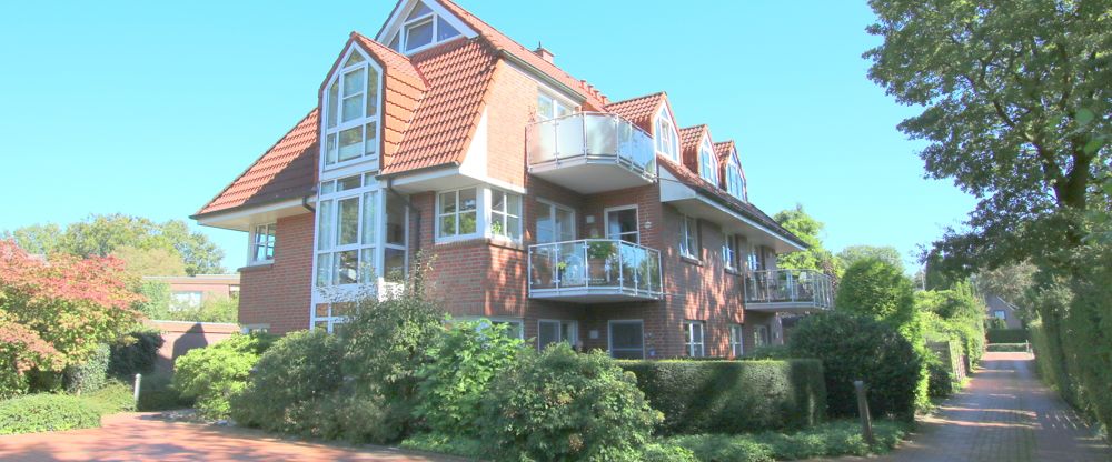 Helle Obergeschosswohnung mit Balkon und Garage in Bad Zwischenahn - Foto 1