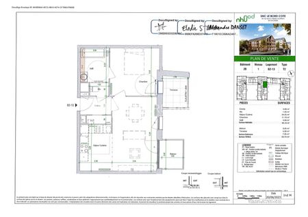 Location Appartement 2 pièces 46m² MONS EN BAROEUL 59370 - Photo 2