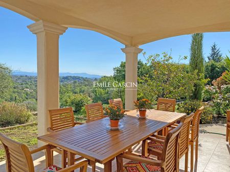 A louer, Valbonne, maison avec vue panoramique - Photo 2