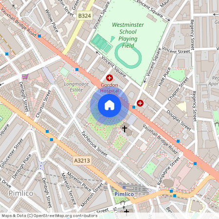 Vauxhall Bridge Road, London SW1V