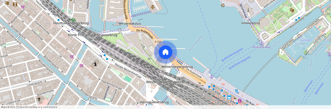 Haarlemmerbuurt, 1013 AA, De Ruijterkade, Amsterdam