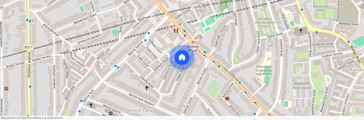 Howitt Road, Belsize, NW3