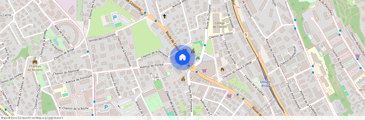 Rte de Cossonay 25 (Floréal 4), 1008 Prilly