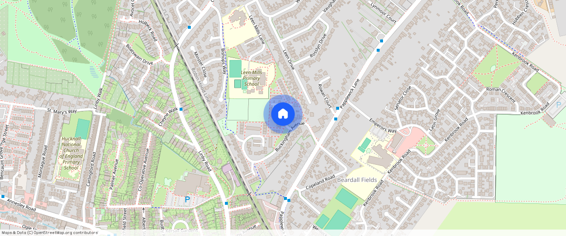 Balmoral Grove, Hucknall, Nottingham, NG15