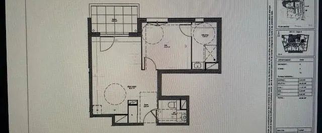 Appartement à louer 2 pièces 42.94m² - Photo 1