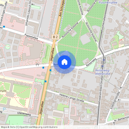 Reiherweg, Potsdam, Nauener Vorstadt, 14469