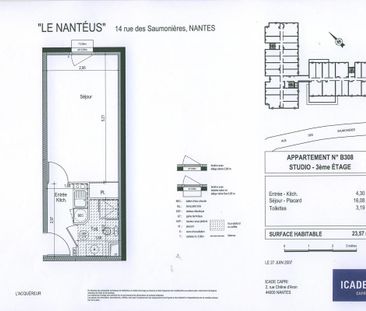 Location Appartement 1 pièce 23m² NANTES 44300 - Photo 6