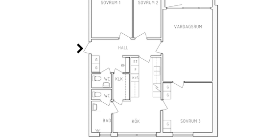 Solröksgatan 11 B, våning 1 - Photo 2