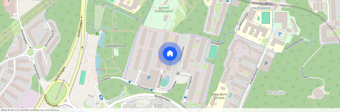 Västra Bergsjön, Göteborg, Västra Götaland, Siriusgatan 70