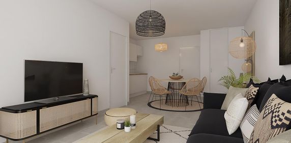location Appartement T2 DE 48.85m² À MONTPELLIER - Photo 2
