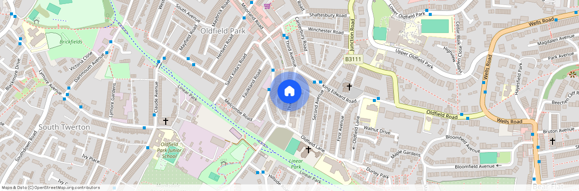 Third Avenue, Oldfield Park, Bath, BA2