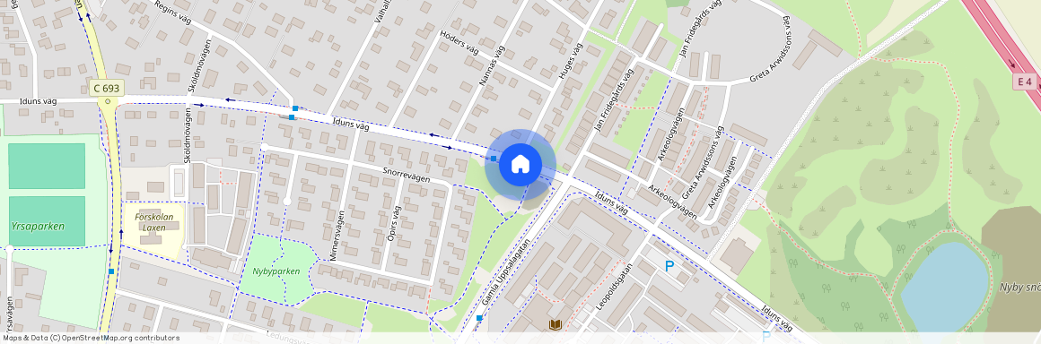 Iduns väg 53, 754 40, Uppsala