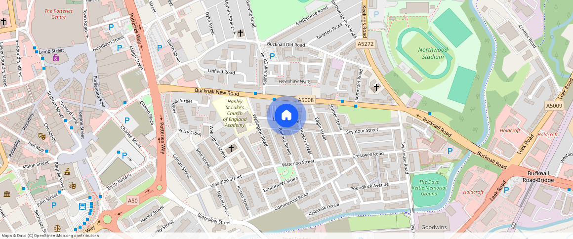 Ludlow Street, Stoke-On-Trent, ST1