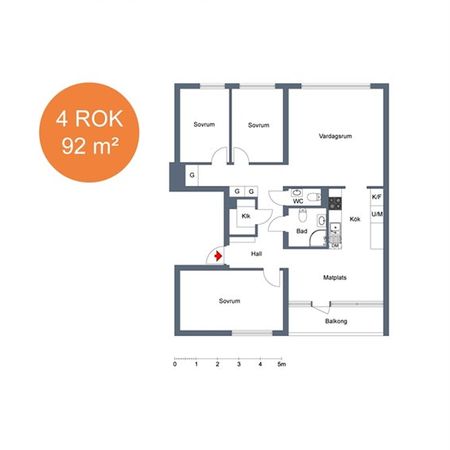 Domaregatan 14 A - Photo 4