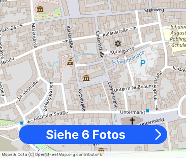 attraktive 2-Zi.-Whg. mit Balkon am Kornmarkt in Mühlhausen - Foto 1