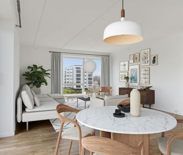 Stor bolig med direkte udsigt til gårdmiljøet - Photo 3