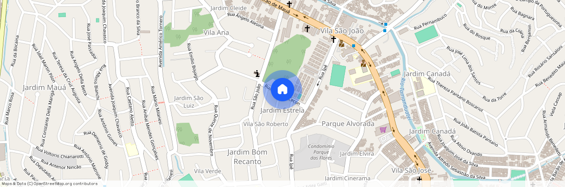 Rua Eugênio Cecon, Jardim Estrela, Jardim Bom Recanto, Mauá - SP, 09340-480, Brazil