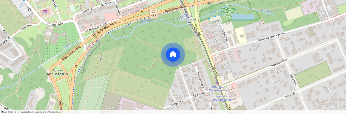 ul. Zgierska, Julianów, Bałuty, Łódź, łódzkie