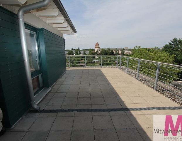 Exklusive möblierte Penthousewohnung mit Traumterrasse über den Dächern von Erlenstegen - Foto 1
