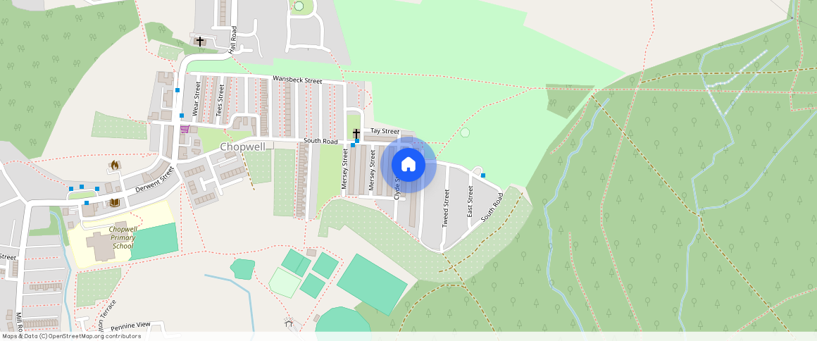 Clyde Street, Chopwell, Newcastle Upon Tyne, NE17