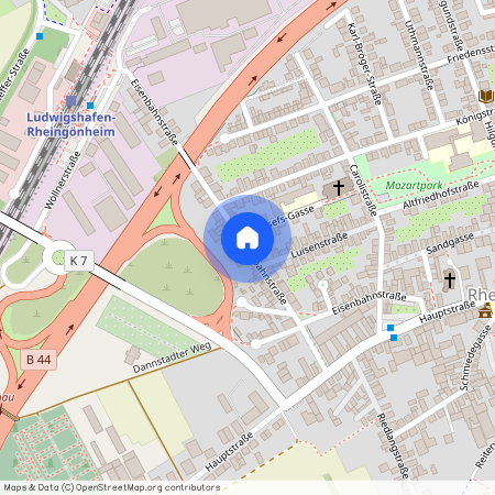 Eisenbahnstraße, 67067, Eisenbahnstraße    Ludwigshafen