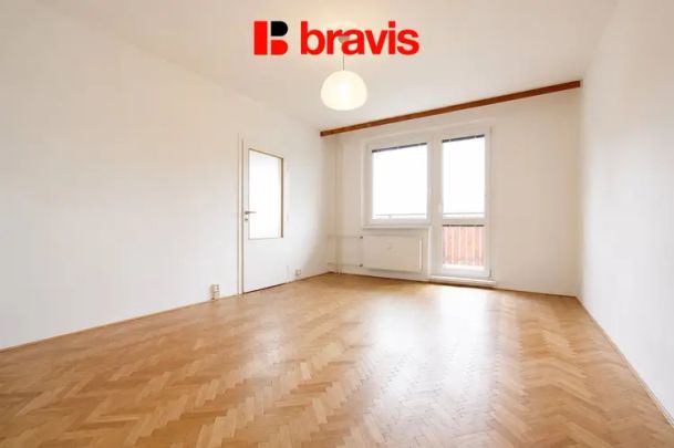Pronájem bytu 1+1, ul. Filipova, Brno - Bystrc, lodžie, klidná lokalita - Fotografie 1