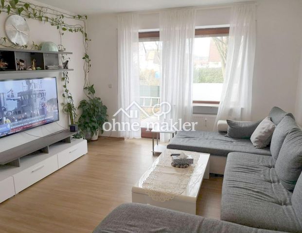 Schöne, helle 4,5 Zi-Wohnung mit großem Balkon und Terrasse in ruhiger Lage von Hemhofen - Foto 1