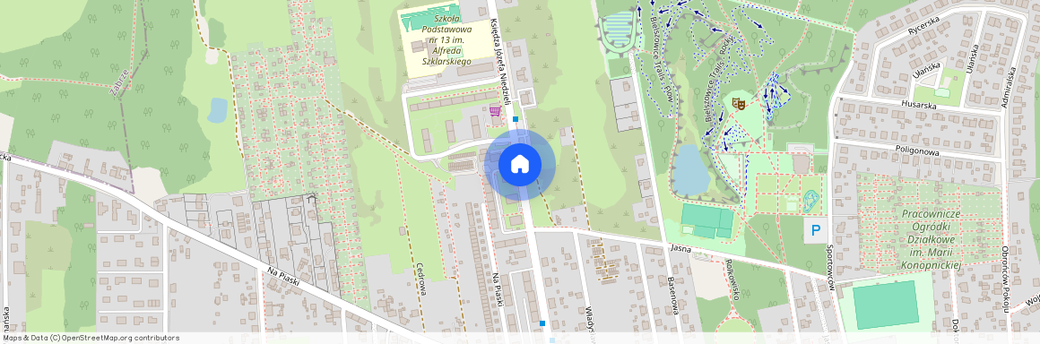 ul. ks. Józefa Niedzieli, Bielszowice, Ruda Śląska, śląskie