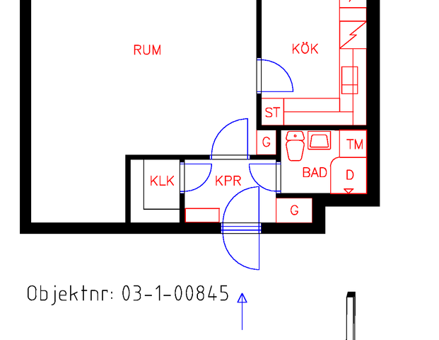 Norra Bergvägen 13B - Foto 1