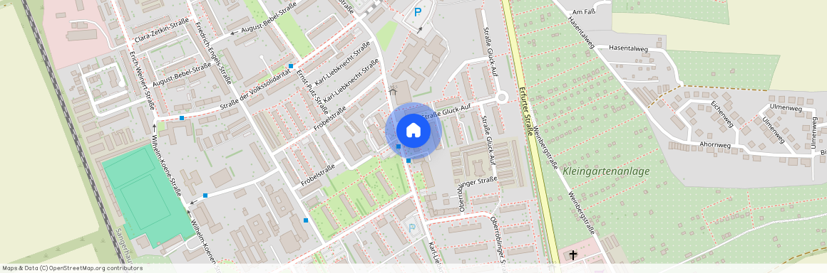 Straße Glück-Auf 4, 06526 Sangerhausen