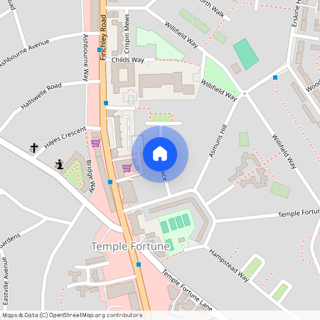 Asmuns Place, London, NW11, London