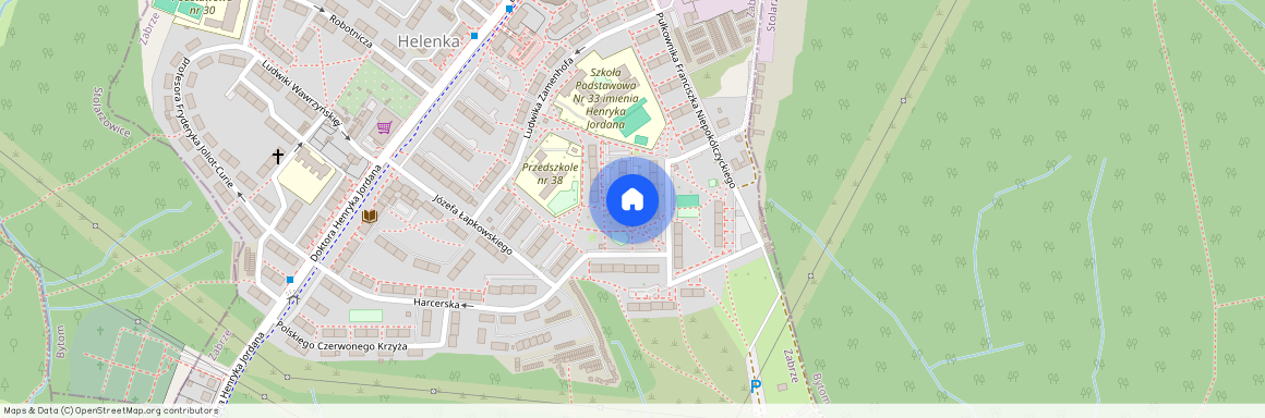 ul. Krzysztofa Baczyńskiego, Helenka, Zabrze, śląskie