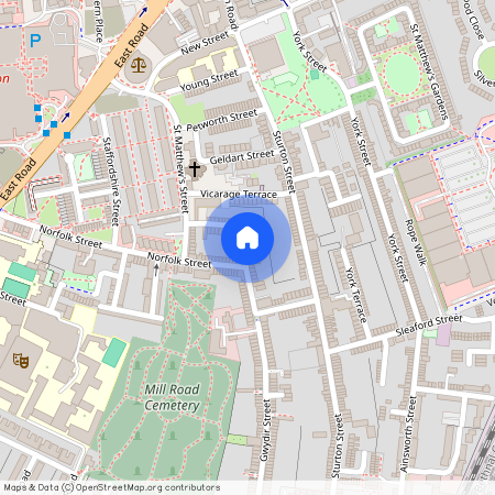 Upper Gwydir Street, Cambridge