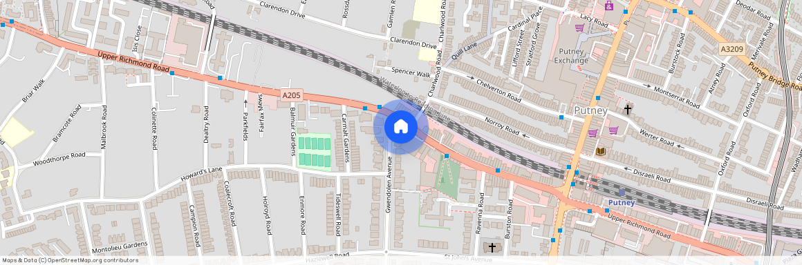 Upper Richmond Road, Putney, London, London, Putney