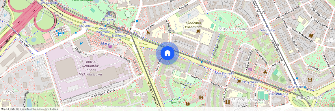 ul. Juliusza Słowackiego, Stary Żoliborz, Żoliborz, Warszawa, mazowieckie