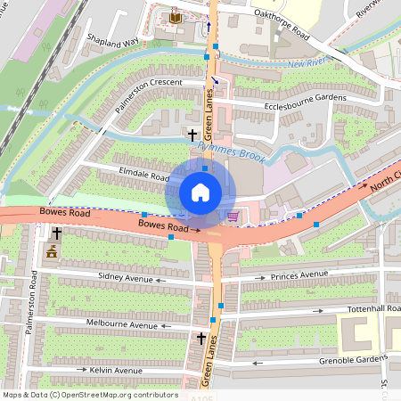 Green Lanes, Palmers Green, N13