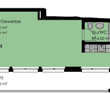 1.5 Zimmer, 41 m², EG - Photo 5