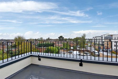 A modern rear facing one bedroom apartment finished to an exacting standard with off-street parking and private balcony. - Photo 5