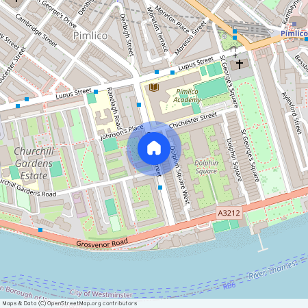 Claverton Street, Pimlico, SW1V, London