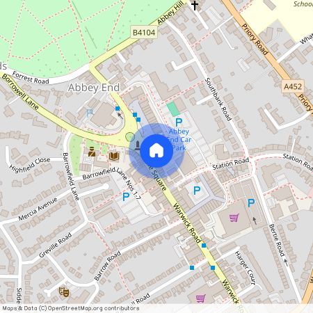 Carter House Rear of, 13-15 The Square, Kenilworth, CV8