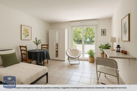 Appartement à louer 1 pièce 20.6m² - Photo 2